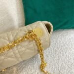 Dior Caro Large Bag Knockoff in Beige - Image 8