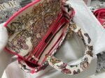 Dior Lady D-Lite Medium Bag Fake in Multicolor Butterfly Embroidery - Image 6