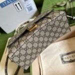 GUCCI X BALENCIAGA THE HACKER PROJECT SMALL HOURGLASS BAG BEIGE - Image 3