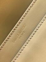 Replica Saint Laurent Small Solferino Bag Beige Calfskin - Image 7