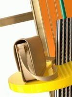 Fake Saint Laurent Medium Solferino Bag Beige Calfskin - Image 7