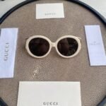ROUND-FRAME INTERLOCKING G SUNGLASSES