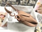 Dior Saddle Bag Replica in Blush Ultramatte Calfskin - Image 7