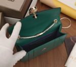 Fake Bvlgari Serpenti Forever Small Crossbody Bag Green Leather - Image 8