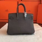 Vert Gris Hermes Birkin 25cm High-End Copy Handbag - Image 4