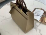 Top Quality Fake Fendi Sunshine Medium Tote Bag In Beige Canvas - Image 5