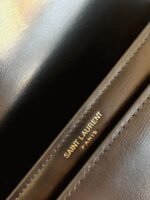 Knockoff Saint Laurent Sunset Medium Chain Bag Black Calfskin - Image 3