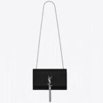 Saint Laurent Kate Medium Tassel Bag Noir