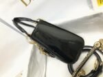 Dior Lady Dior Mini Chain Bag Replica with Chain in Black - Image 2