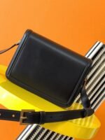 Replica Saint Laurent Small Solferino Bag Black Calfskin - Image 2