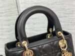 Dior Small Lady Dior My ABCDior Bag Fake in Black - Image 7