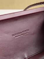 Fake Bottega Veneta Knot Minaudiere On Strap Barolo Foulard Intreccio - Image 6