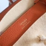 Orange Hermes Birkin 35cm Deluxe Knockoff Tote - Image 5