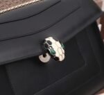 Replica Bvlgari Serpenti Forever Large Shoulder Bag Black Calfskin - Image 9