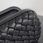 Fake Bottega Veneta Knot Minaudiere Clutch Black - Image 8