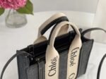Top Quality Knockoff Previous Previous Chloe Small Woody Tote Bag In Grey Felt - Image 6
