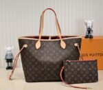 Louis Vuitton Monogram Canvas Neverfull MM Tote In Pink