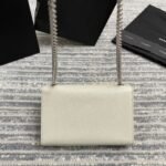 Fake Saint Laurent Kate Small Chain Bag Ivory - Image 8
