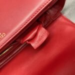 Top Quality Knockoff Celine Triomphe Teen Bag In Red - Image 11