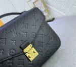 LV Monogram Empreinte Leather Metis In Black M41487 - Image 7