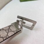 Square G reversible leather belt - Image 6