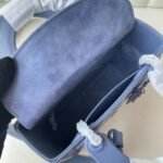 Dior Small Lady Dior My ABCDior Bag Replica in Denim Calfskin with Diamond Motif - Image 4