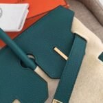 1:1 Copy Hermes Birkin 30cm Bag in Malachite Shade - Image 8