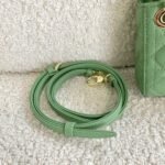 Dior Lady Dior Micro Bag Knockoff in Mint Cannage Lambskin - Image 6