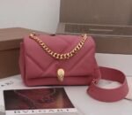 Knockoff Bvlgari Serpenti Cabochon Small Bag Pink Leather - Image 3