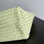 Top Quality Knockoff Bottega Veneta Cabat Medium Bag In Lemon Intrecciato Lambskin - Image 7