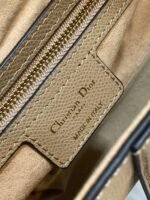 Dior Saddle Bag with Strap Replica in Sand Grained Calfskin - Image 5
