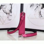 Rose Red Evelyne II TPM Messenger Bag Fake Luxury Hermes Pop Color - Image 6