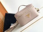 Prada Mini Vanity Bag Replica in Light Pink - Image 2