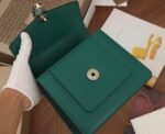 Fake Bvlgari Serpenti Forever Small Bag Green Calfskin - Image 7