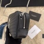 YSL Mini Lou Quilted Leather Camera Bag - Image 4
