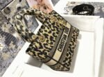Dior Lady D-Lite Medium Bag Replica in Beige Multicolor Mizza Embroidery - Image 5