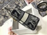 Dior Lady D-Lite Large Bag Fake in Blue Toile de Jouy Reverse Embroidery - Image 5