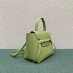 Celine Belt Nano Bag Fake in Sage - Image 4