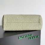 Top Quality Replica Bottega Veneta Cabat Large Bag In Travertine Intrecciato Lambskin - Image 6