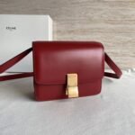 Top Quality Fake Celine Classic Box Small Bag In Red - Image 5