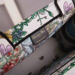 Dior Large Book Tote Bag Knockoff in Latte D-Constellation Embroidery - Image 8