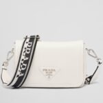Prada Flap Shoulder Bag Replica in White