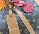 Louis Vuitton Monogram Dust Canvas Keepall Bandouliere 50 In Brown - Image 8