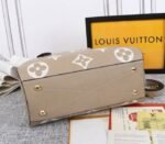 Louis Vuitton Monogram Empreinte Montaigne MM In Tourterelle Gray - Image 4