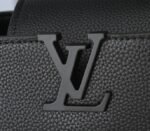 Louis Vuitton Capucines East-West Mini Handbag In All Black - Image 7