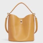 Top Quality Knockoff Celine Bucket 16 Bag In Yellow Soft Bare Calfskin