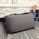 Large grey knockoff Hermes Jypsiere 31cm handbag - Image 2