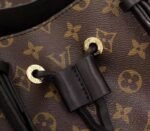 Louis Vuitton Monogram Canvas NeoNoe MM Bag In Black - Image 8
