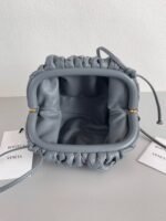 Fake Bottega Veneta Mini Pouch with Strap Thunder - Image 9