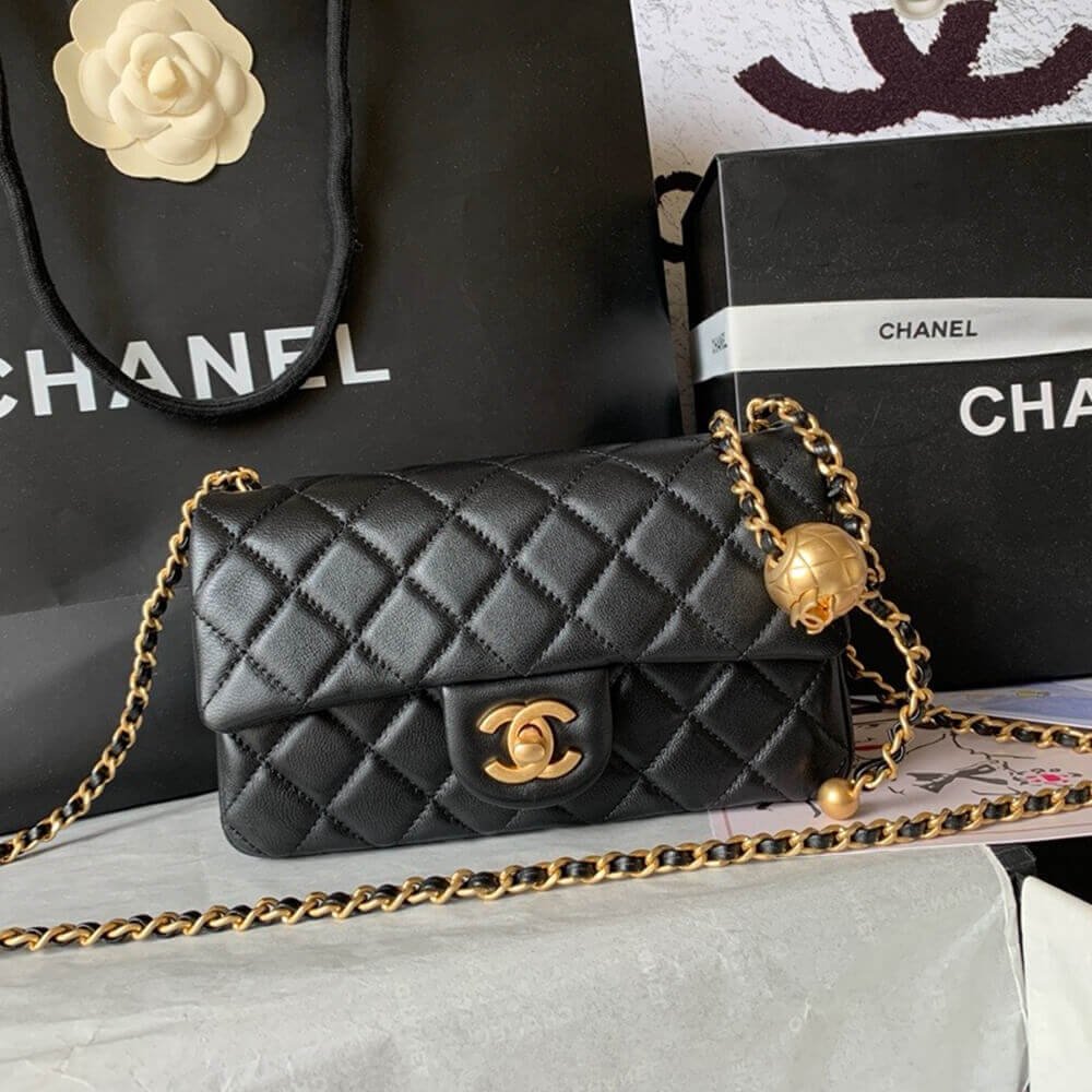 A3602BF9-06BA-33AD-5D17-720F06BF278A.jpg Chanel Pearl Crush Mini Rectangular Flap - Image 1